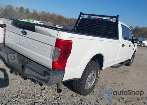 2020 Ford F-250 Xl z USA, uszkodzony, nr VIN 1FT7W2A64LEC85014